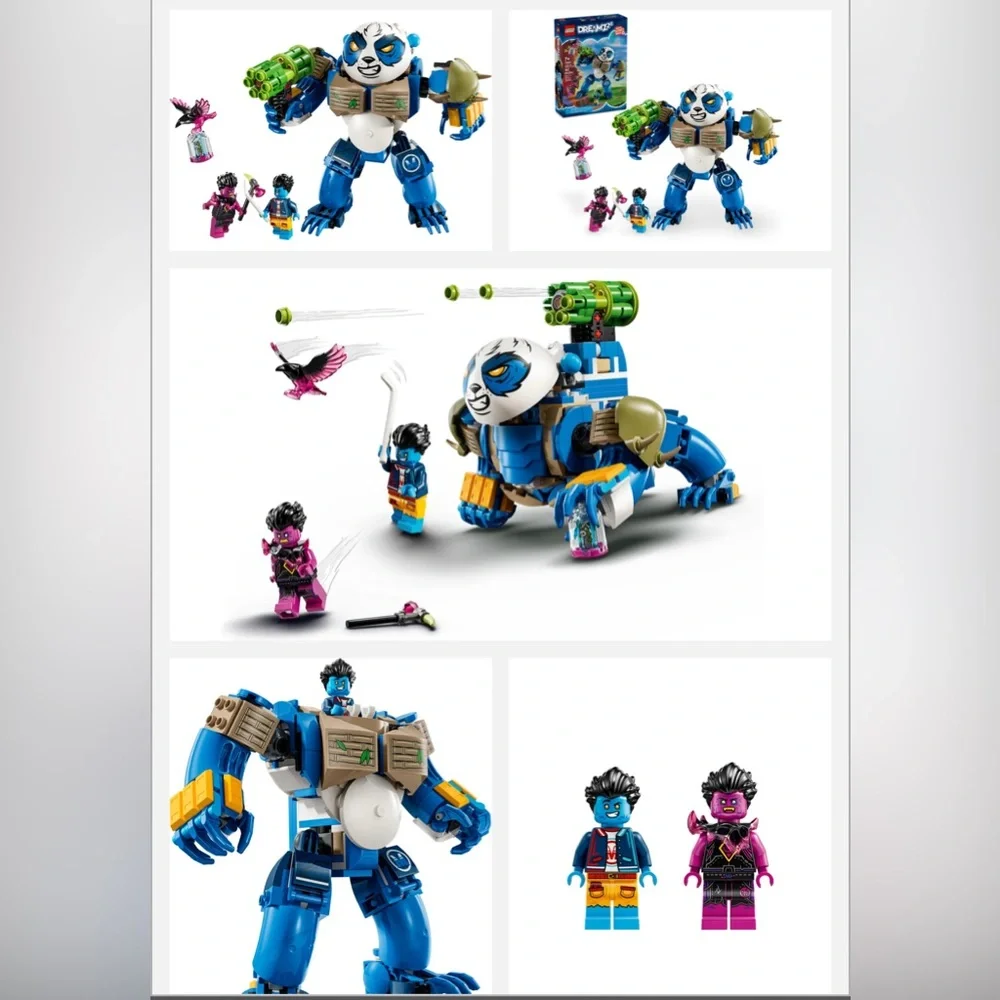NWT Lego Dreamz Logan the Mighty Panda